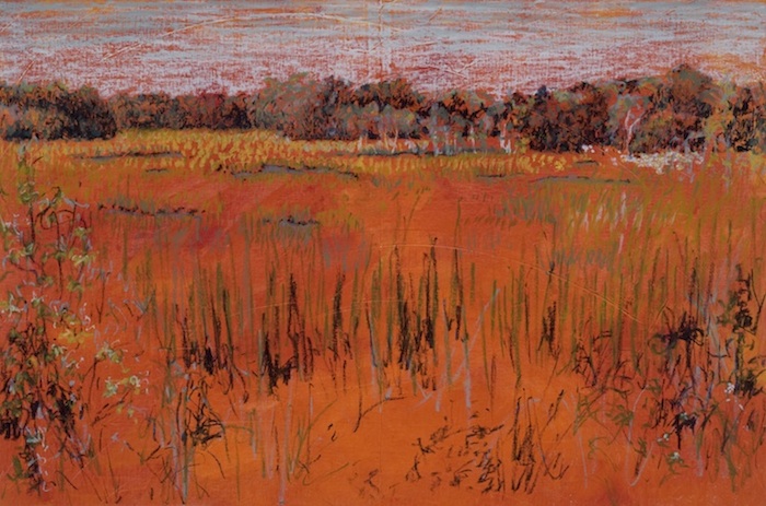 Open Heart, Scarborough Marsh, oil, 24 x 36″